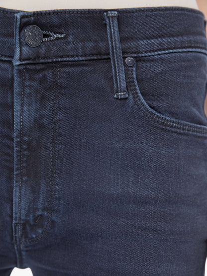 Mother Denim The Mid Rise Dazzler Ankle Blue (Medium)