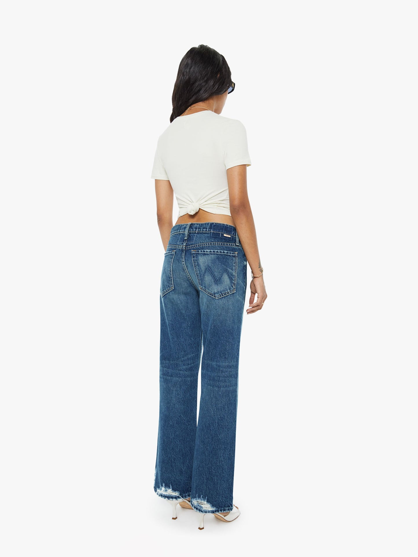 Mother Denim PETITES The Lil Reifler Blue (Medium)