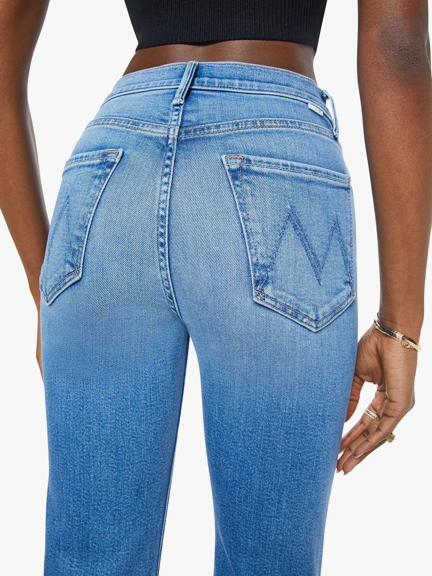 Mother Denim The Kick It Blue (Medium)