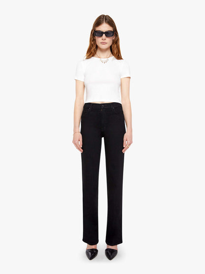 Mother Denim THE KICK IT NIGHTY NIGHT Black