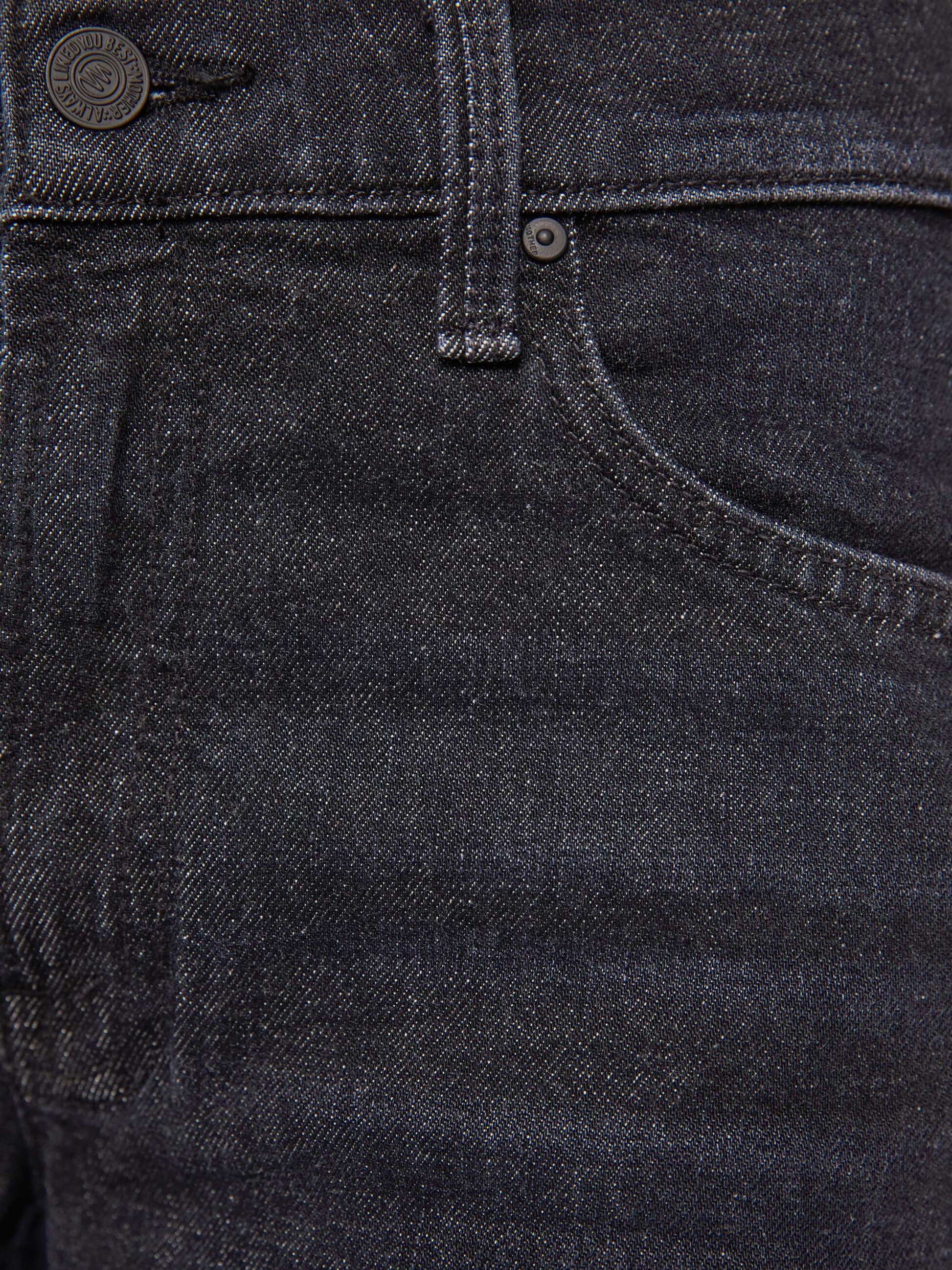 Mother Denim PETITES The Lil Reifler Black