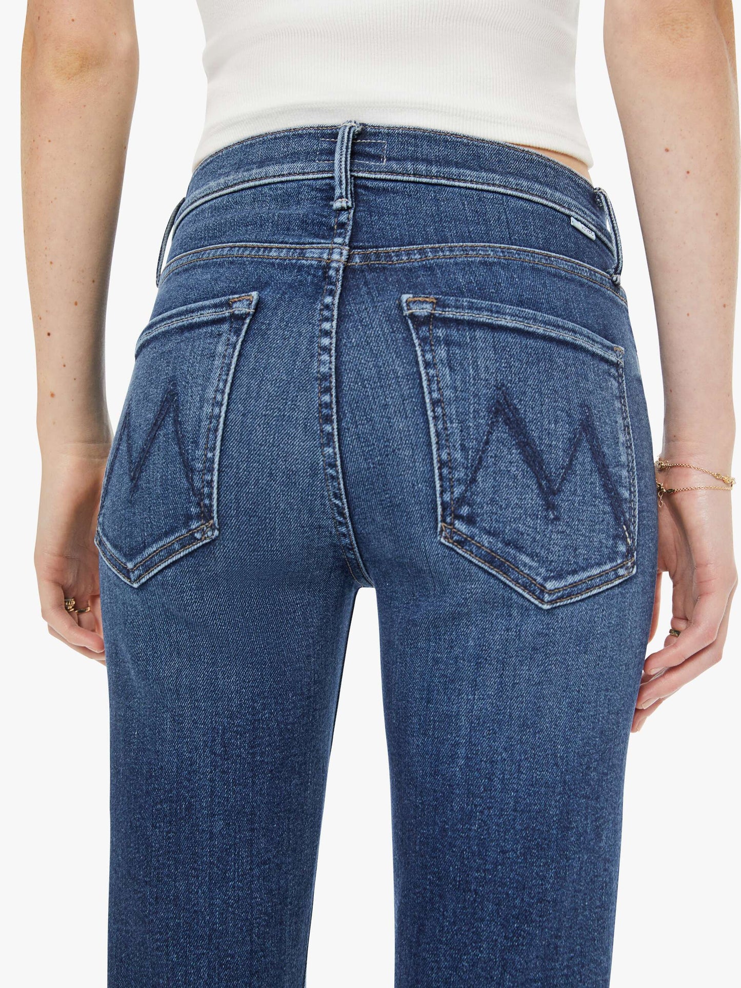 Mother Denim The Mid Rise Dazzler Skimp One Last Shot