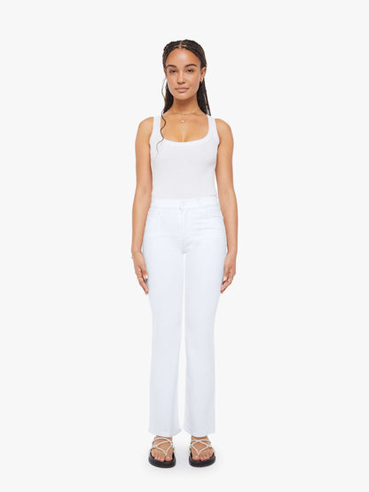 Mother Denim PETITES The Lil Kick It White