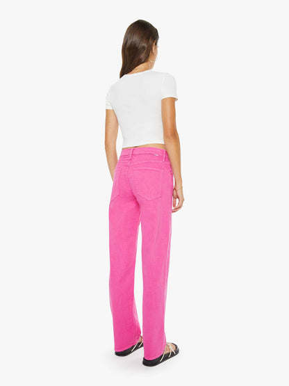 Mother Denim The Newbie Skimp Shocking Pink