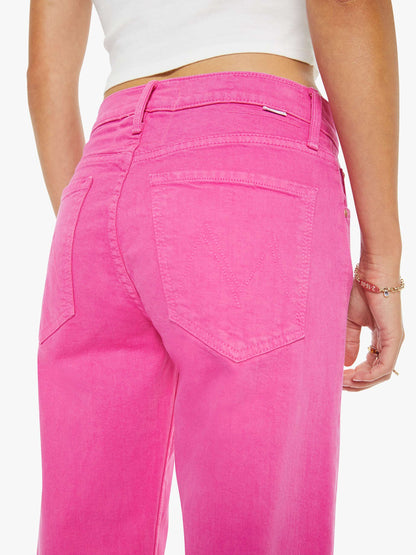 Mother Denim The Newbie Skimp Shocking Pink