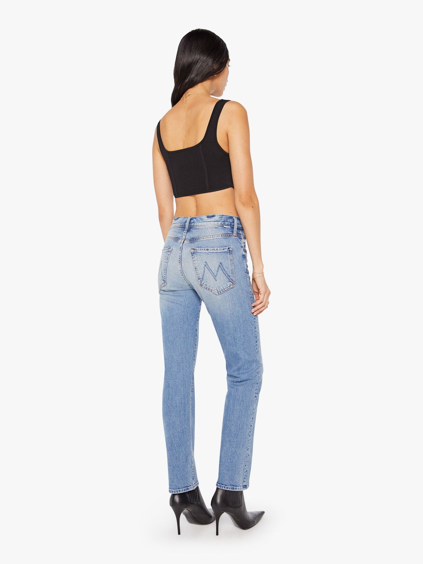 Mother Denim The Mid Rise Hiker Hover Fight For Your Right