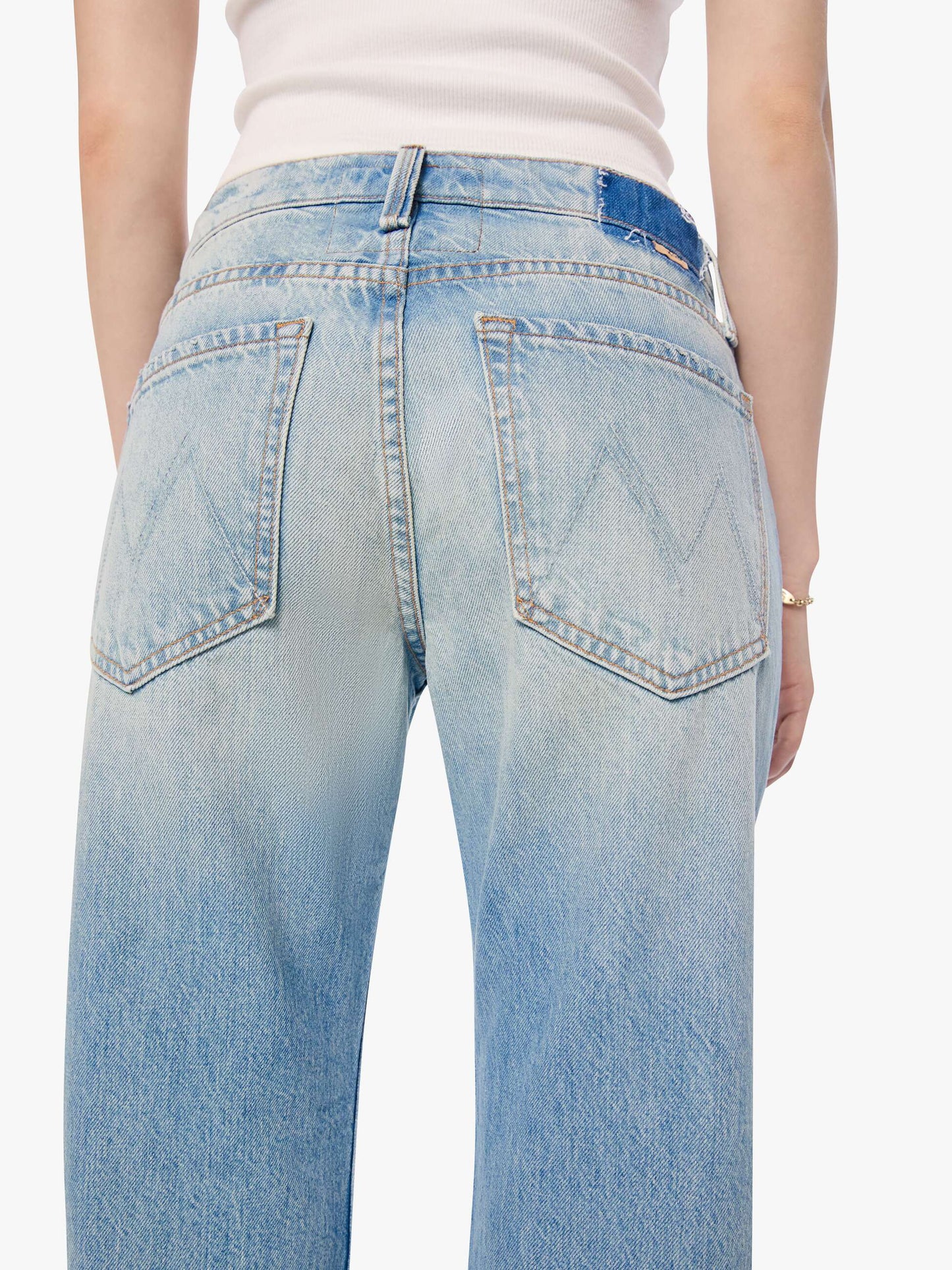 Mother Denim PETITES The Lil Reifler Blue (Light-Pastel)