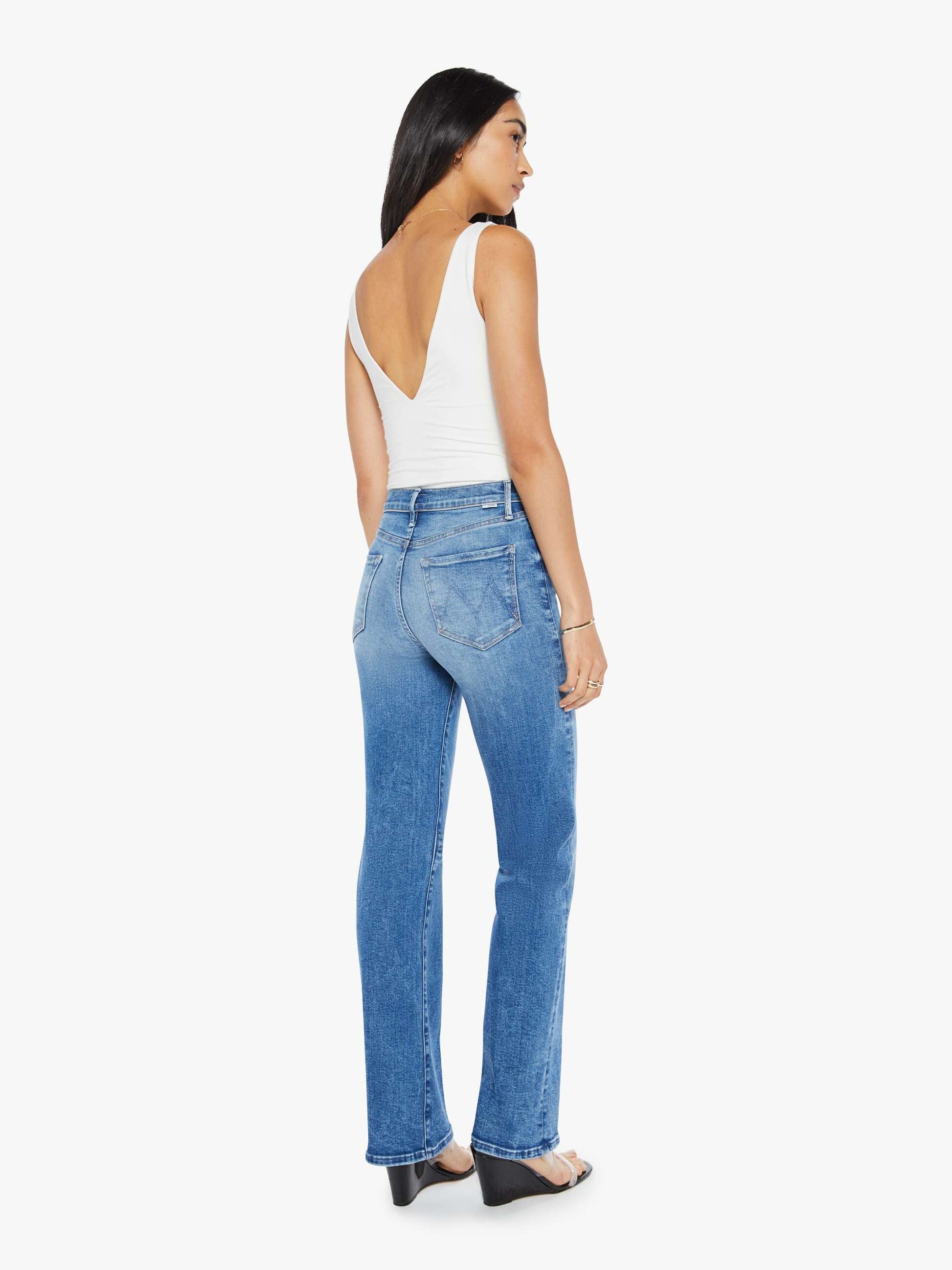Mother Denim The Kick It Blue (Medium)