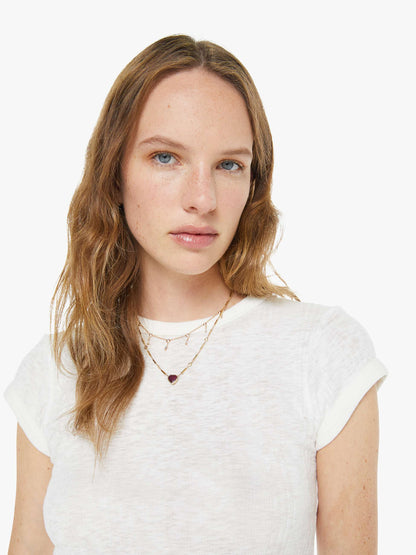 Mother Denim The Kick It Ankle Birds Gone Wild
