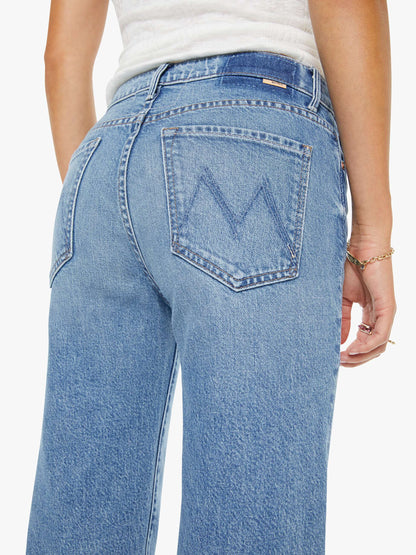 Mother Denim The Kick It Ankle Birds Gone Wild