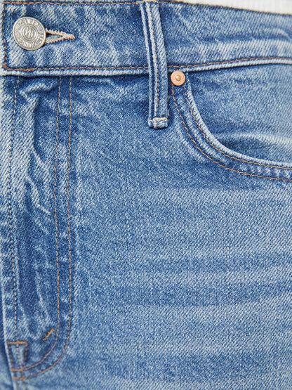 Mother Denim The Kick It Ankle Birds Gone Wild