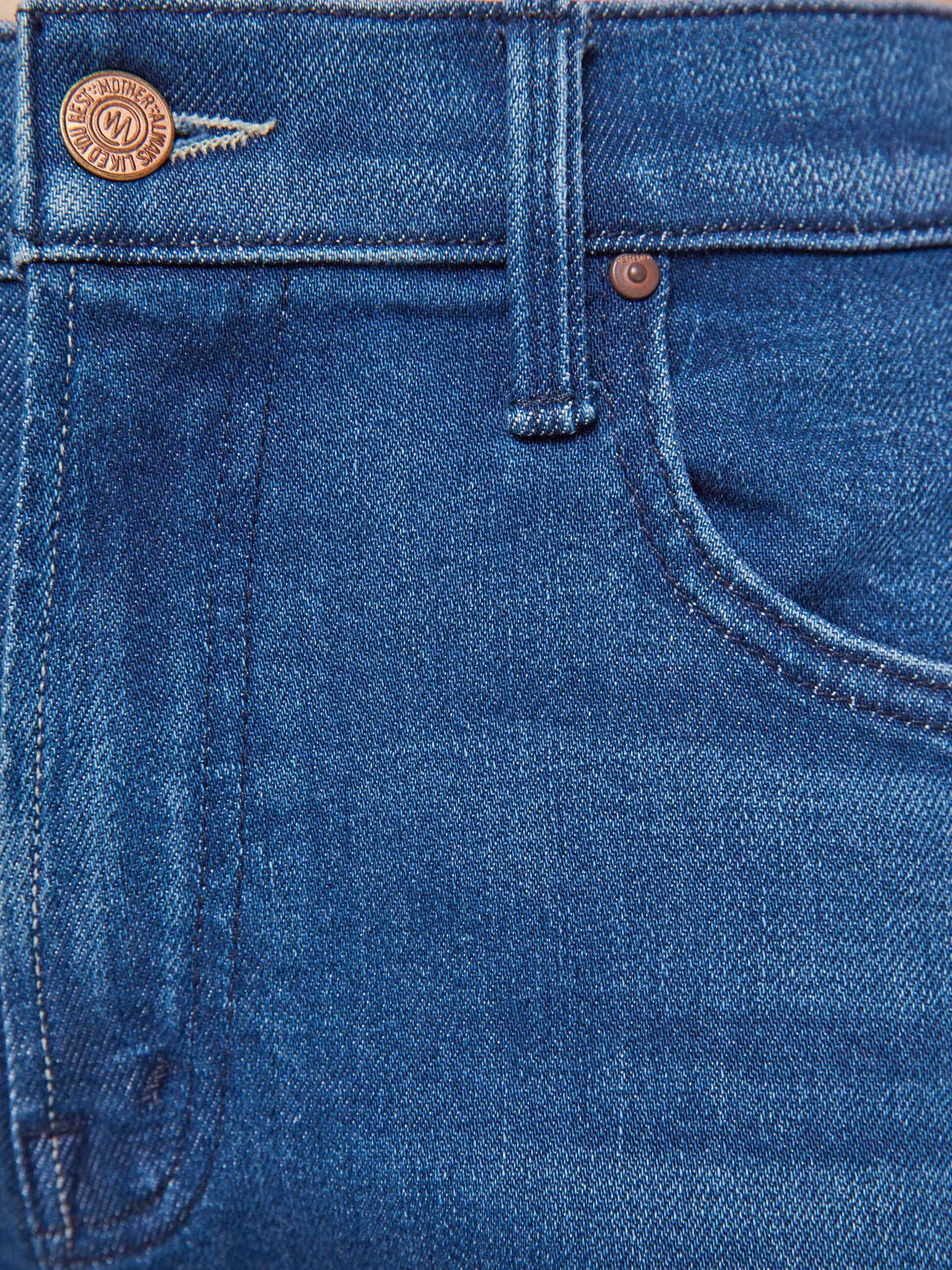 Mother Denim The Newbie Ankle Blue (Navy)