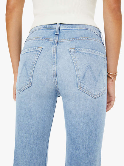 Mother Denim High Waisted Rider Hover Comeback Kid
