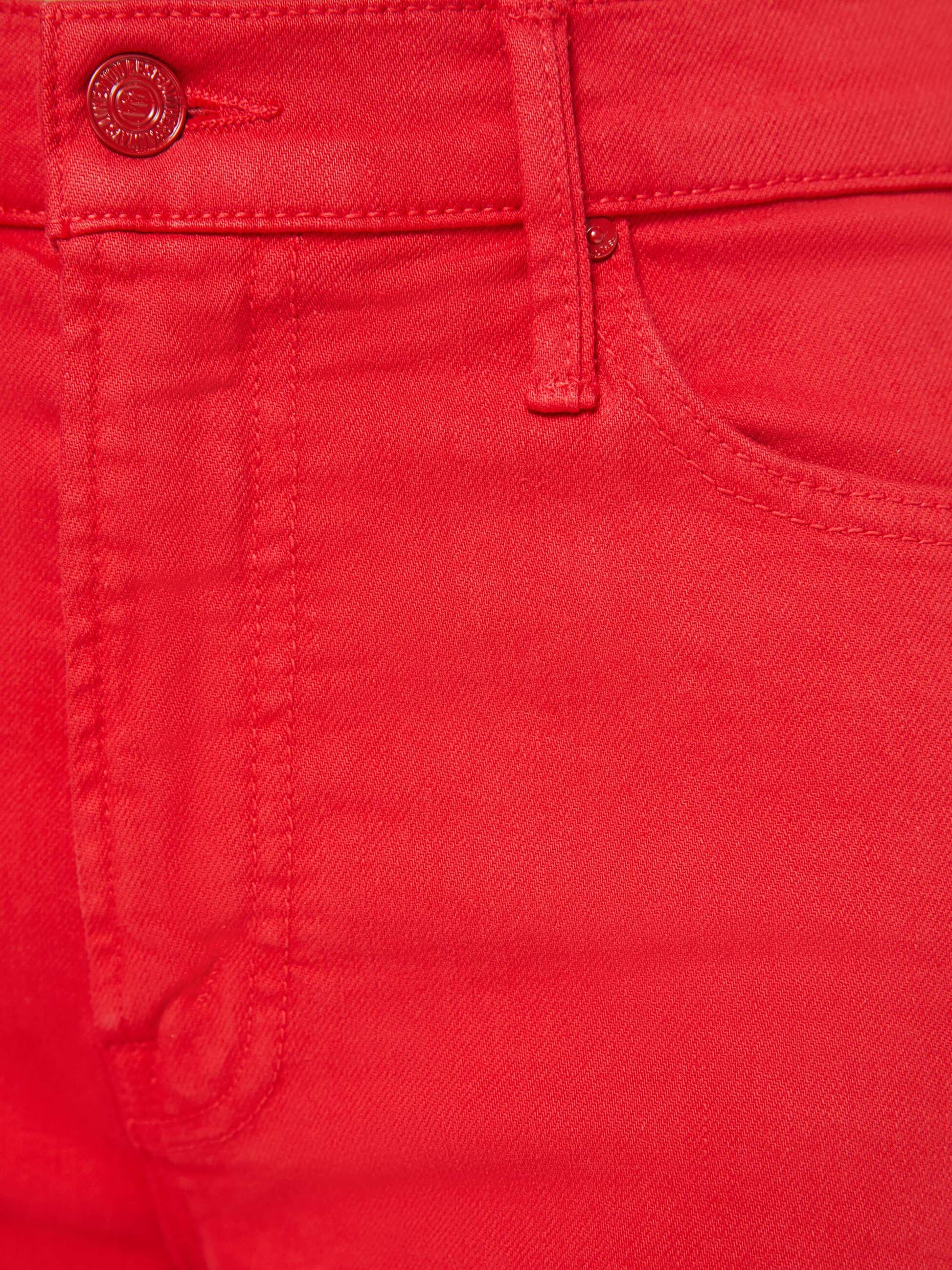 Mother Denim The Kick It Tango Red