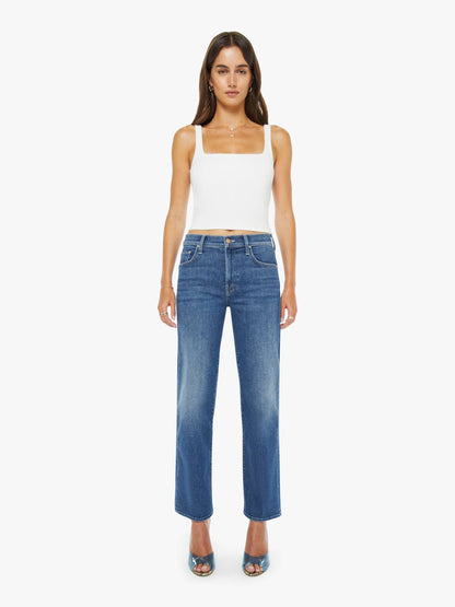 Mother Denim The Mid Rise Rambler Zip Ankle Catch My Drift