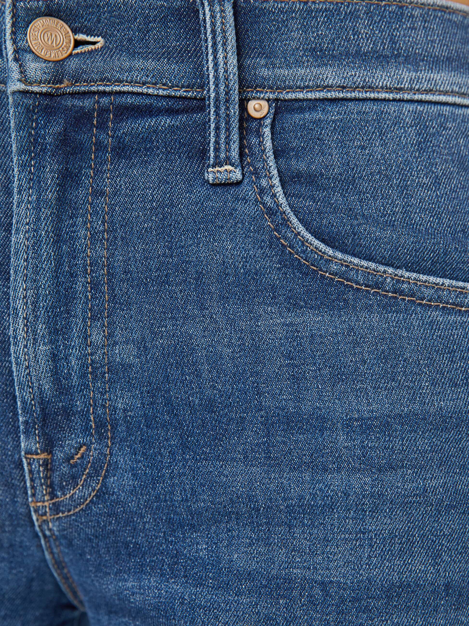 Mother Denim The Mid Rise Rambler Zip Ankle Catch My Drift