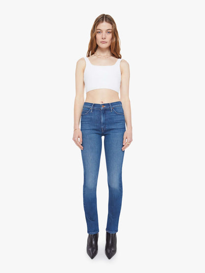 Mother Denim The Mid Rise Dazzler Hover Blue (Navy)