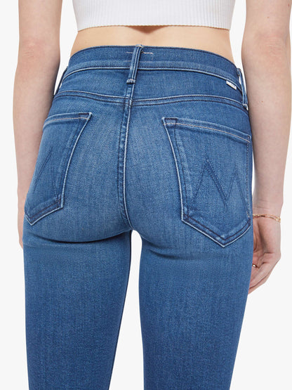 Mother Denim The Mid Rise Dazzler Hover Blue (Navy)