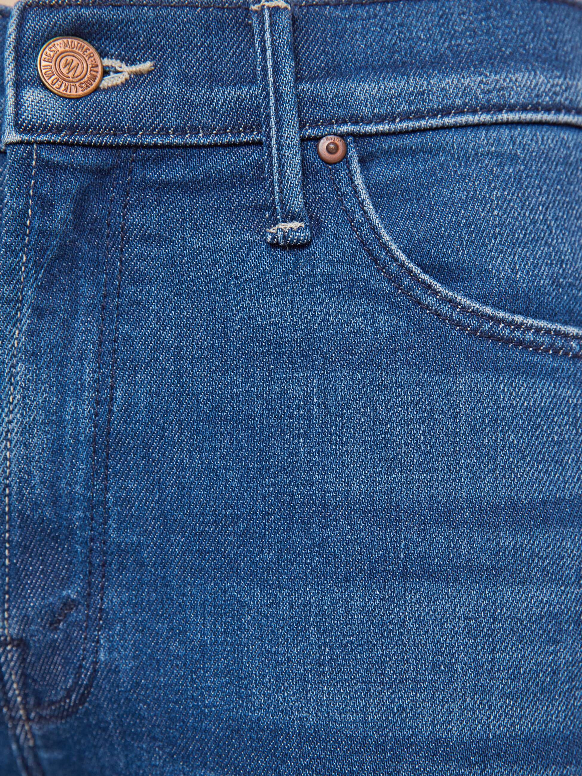 Mother Denim The Mid Rise Dazzler Hover Blue (Navy)