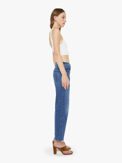 Mother Denim The Newbie Ankle Fray Prized Possession