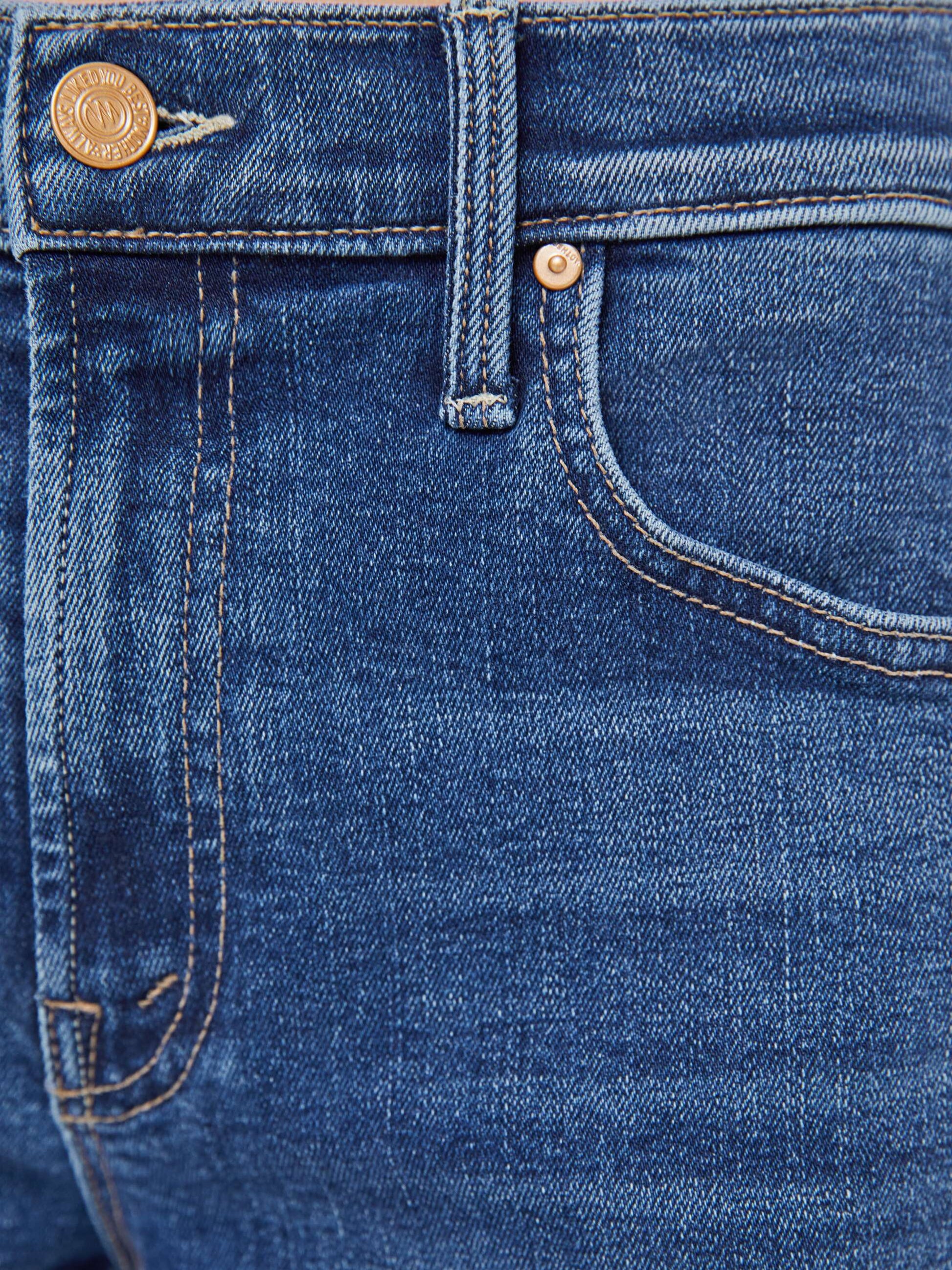 Mother Denim The Newbie Ankle Fray Prized Possession