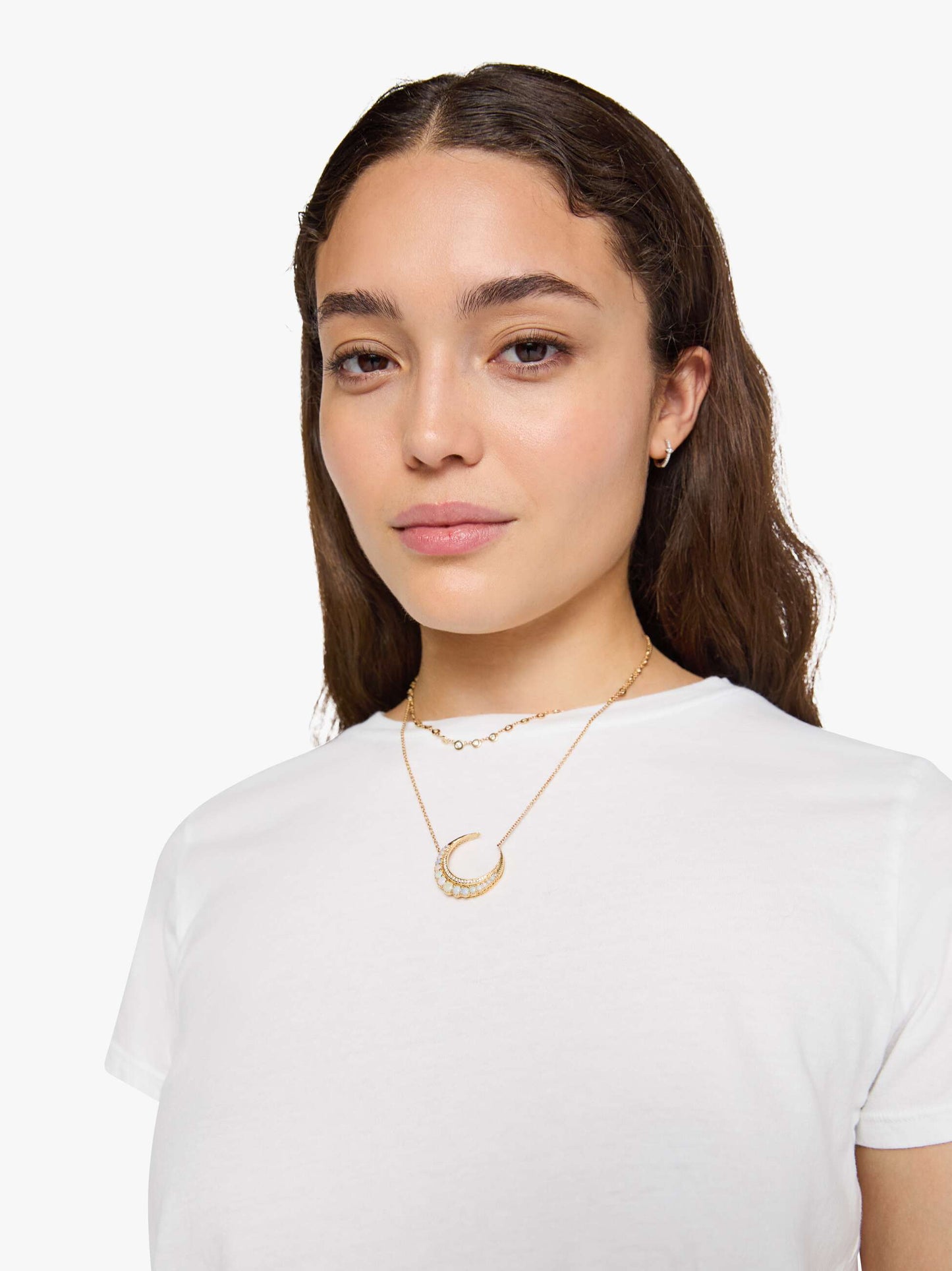 Mother Denim The Half-Pipe White (Natural)