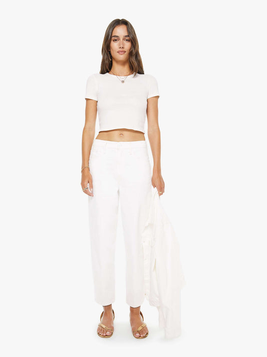 Mother Denim The Rabbit Hole Ankle Picket Fence