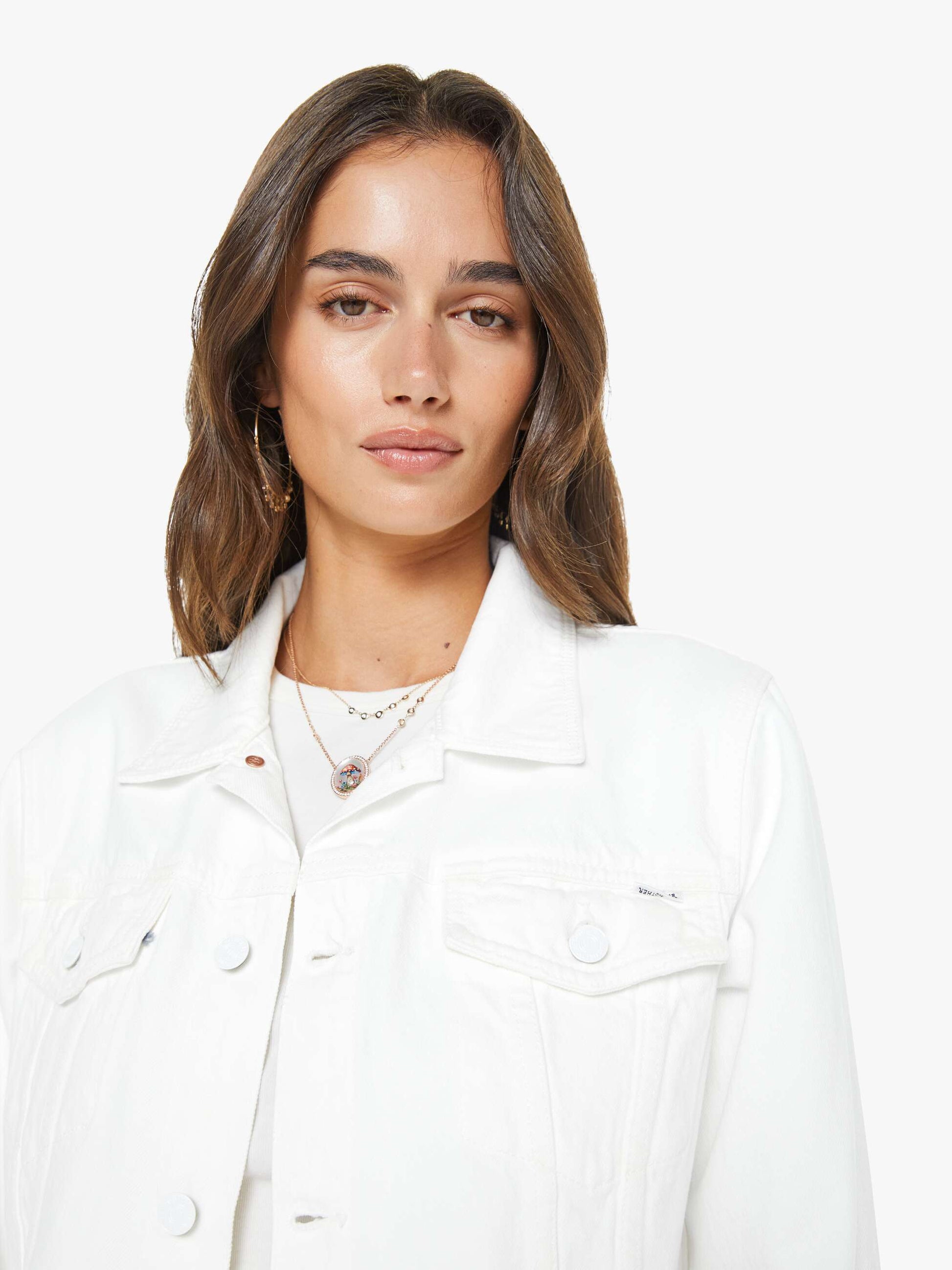 Mother Denim The Rabbit Hole Ankle Picket Fence