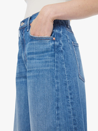Mother Denim The Pipe-Dream Zip Ankle Blue (Medium)