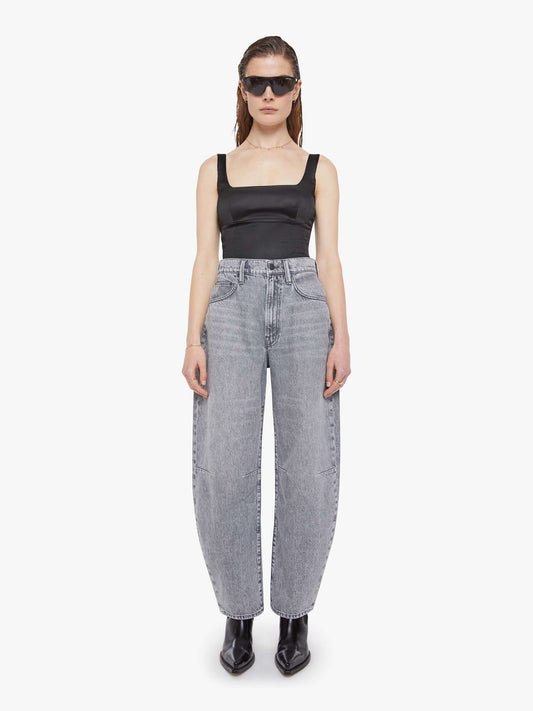 Mother Denim SNACKS! The Pony Keg Ankle Grey