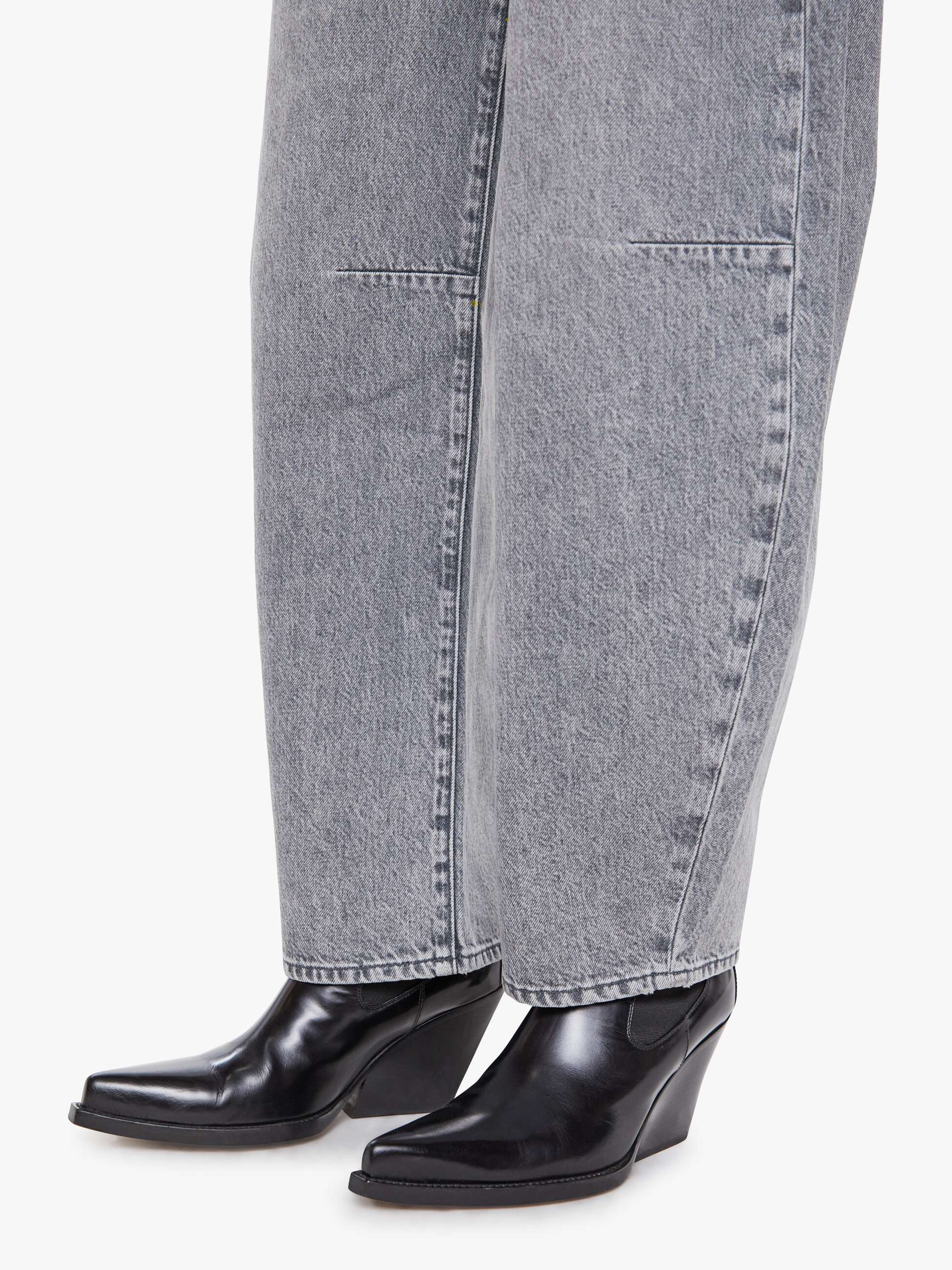 Mother Denim SNACKS! The Pony Keg Ankle Grey