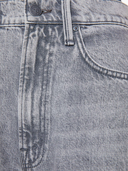 Mother Denim SNACKS! The Pony Keg Ankle Grey