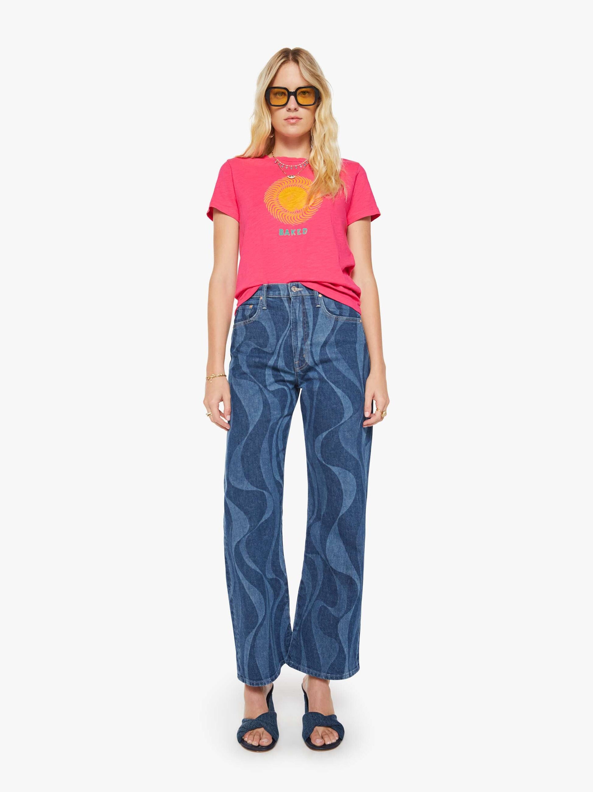 Mother Denim The Lasso Sneak Twist Of Fate