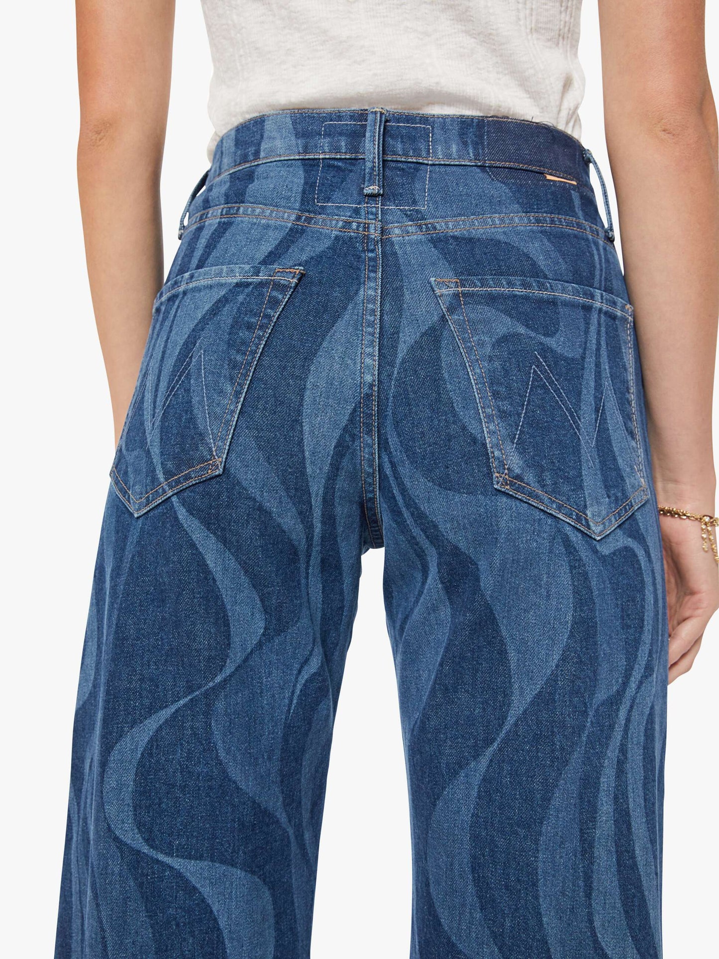Mother Denim The Lasso Sneak Twist Of Fate