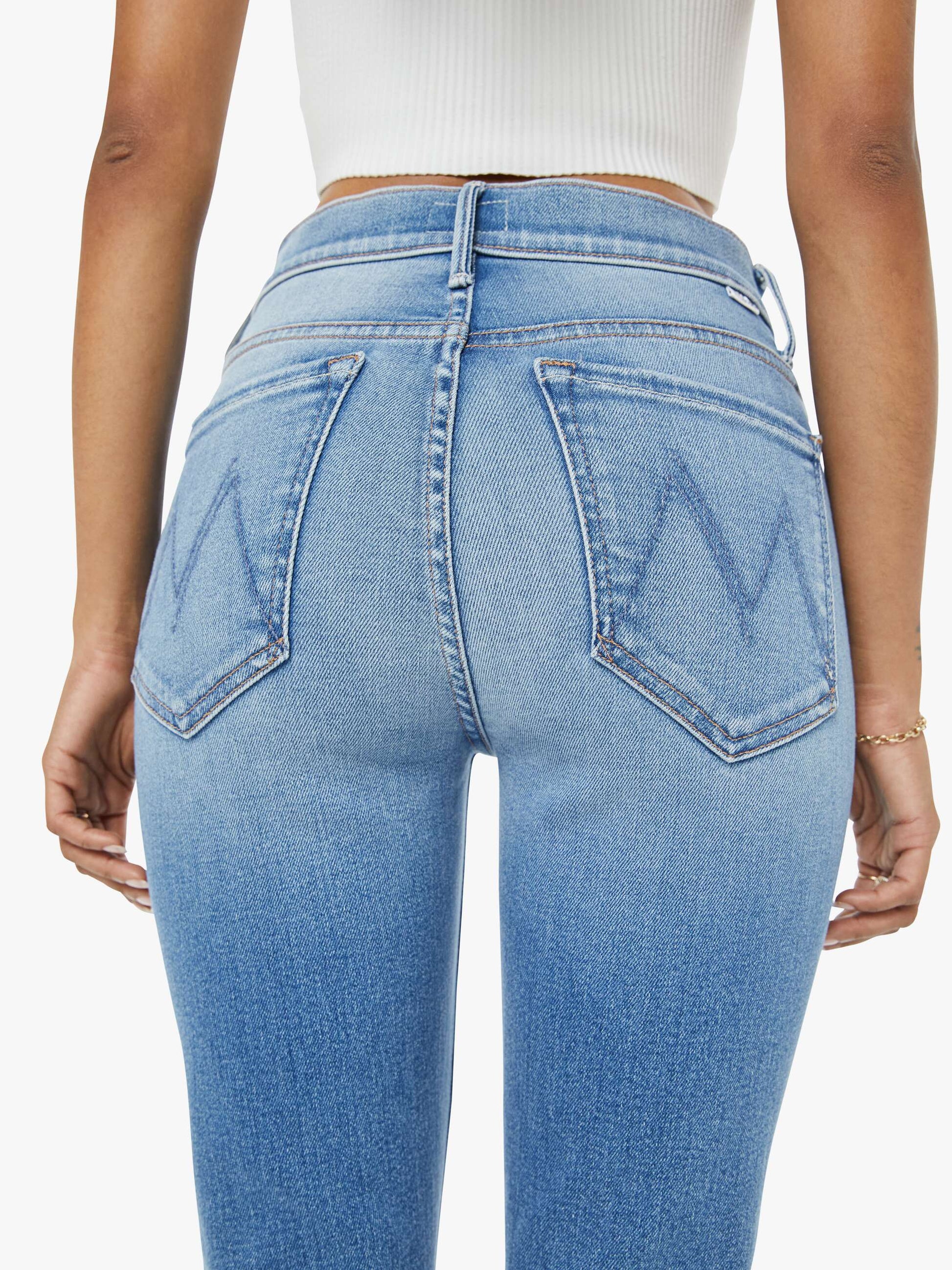 Mother Denim PETITES The Lil Weekender Blue (Medium)
