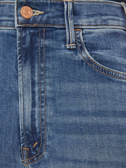 Mother Denim PETITES The Lil Hustler Ankle Fray Blue