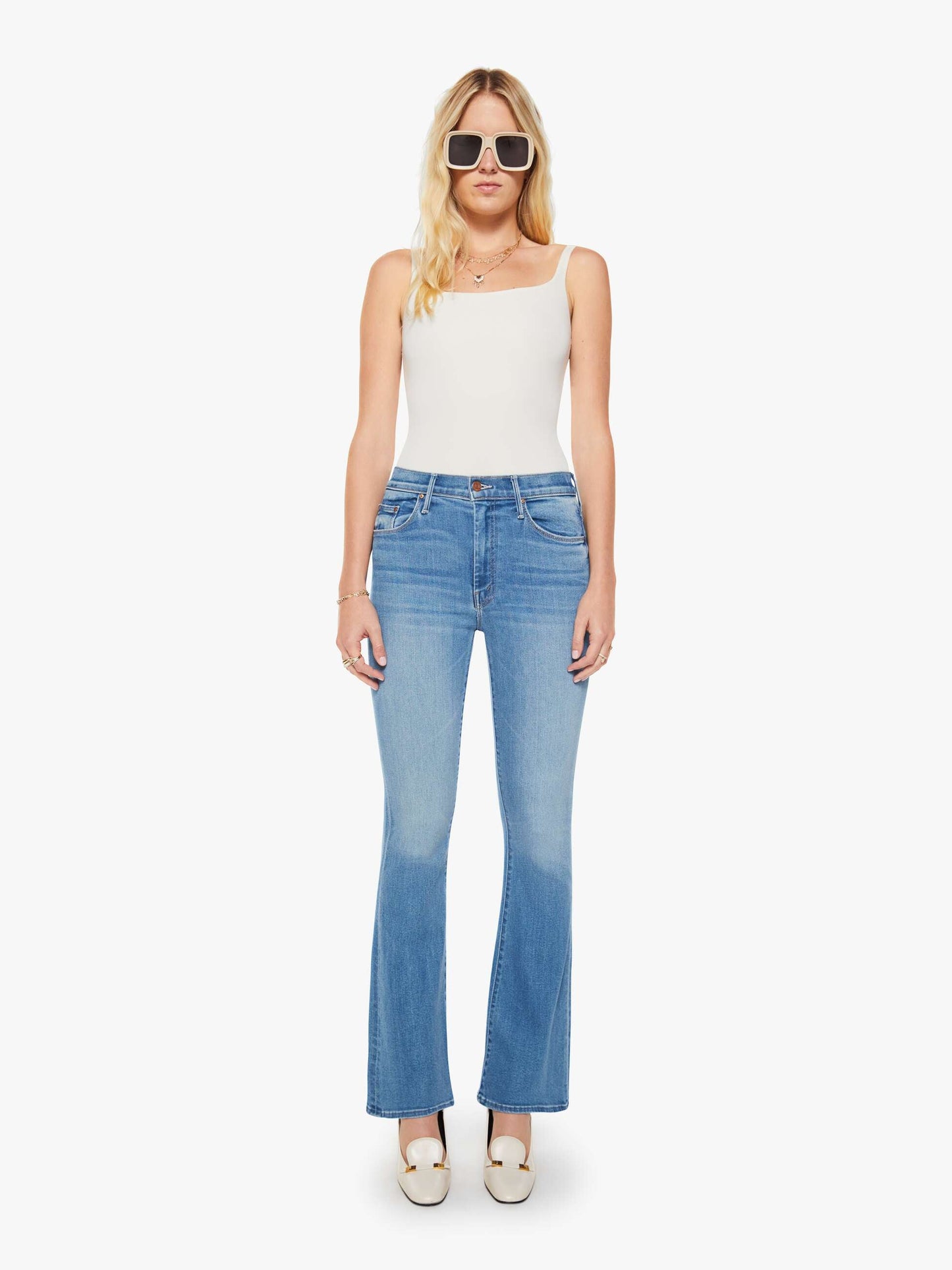 Mother Denim The Weekender Blue (Medium)