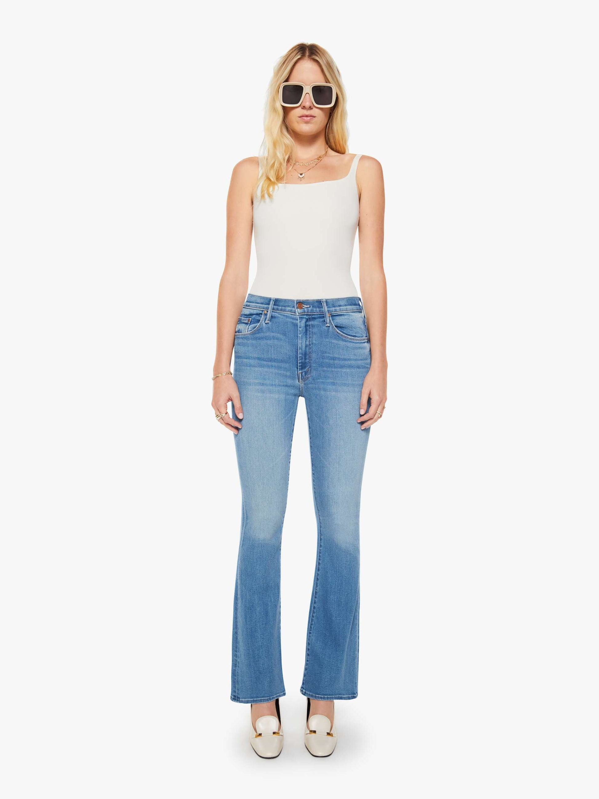 Mother Denim The Weekender Blue (Medium)