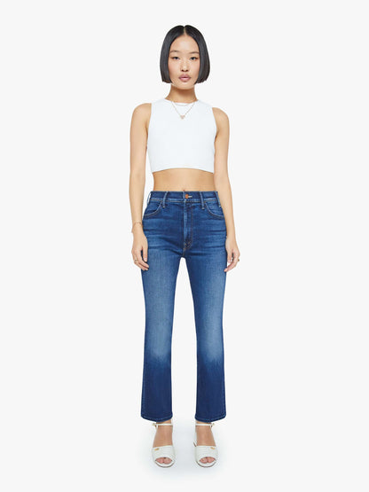 Mother Denim PETITES The Lil Hustler Ankle Blue (Navy)