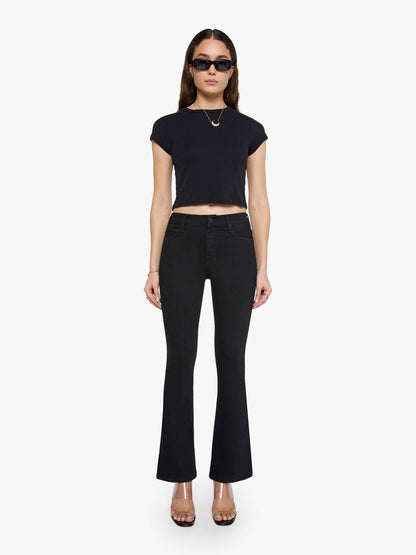 Mother Denim The Weekender Black