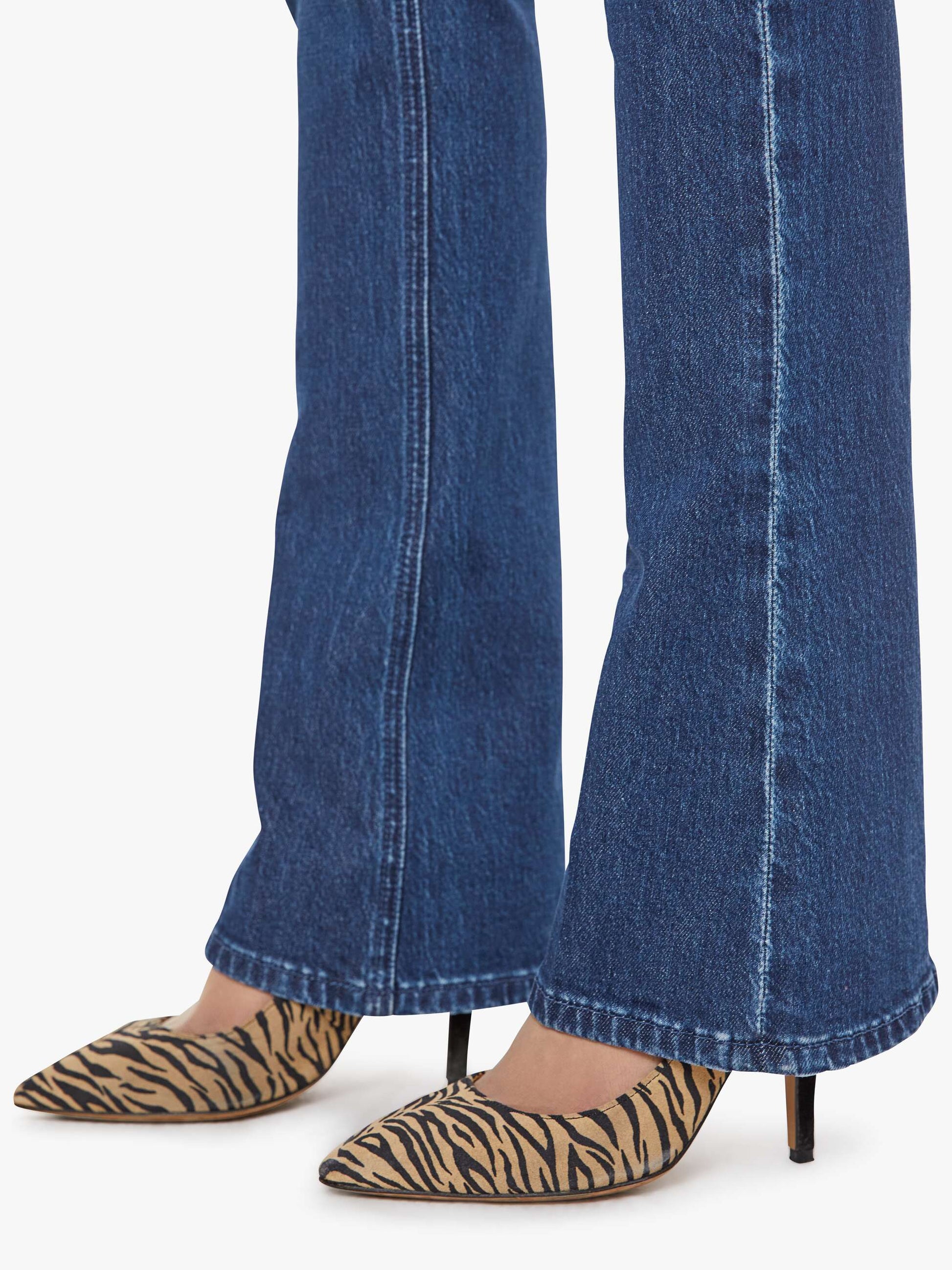 Mother Denim High Waisted Runaway Blue (Navy)