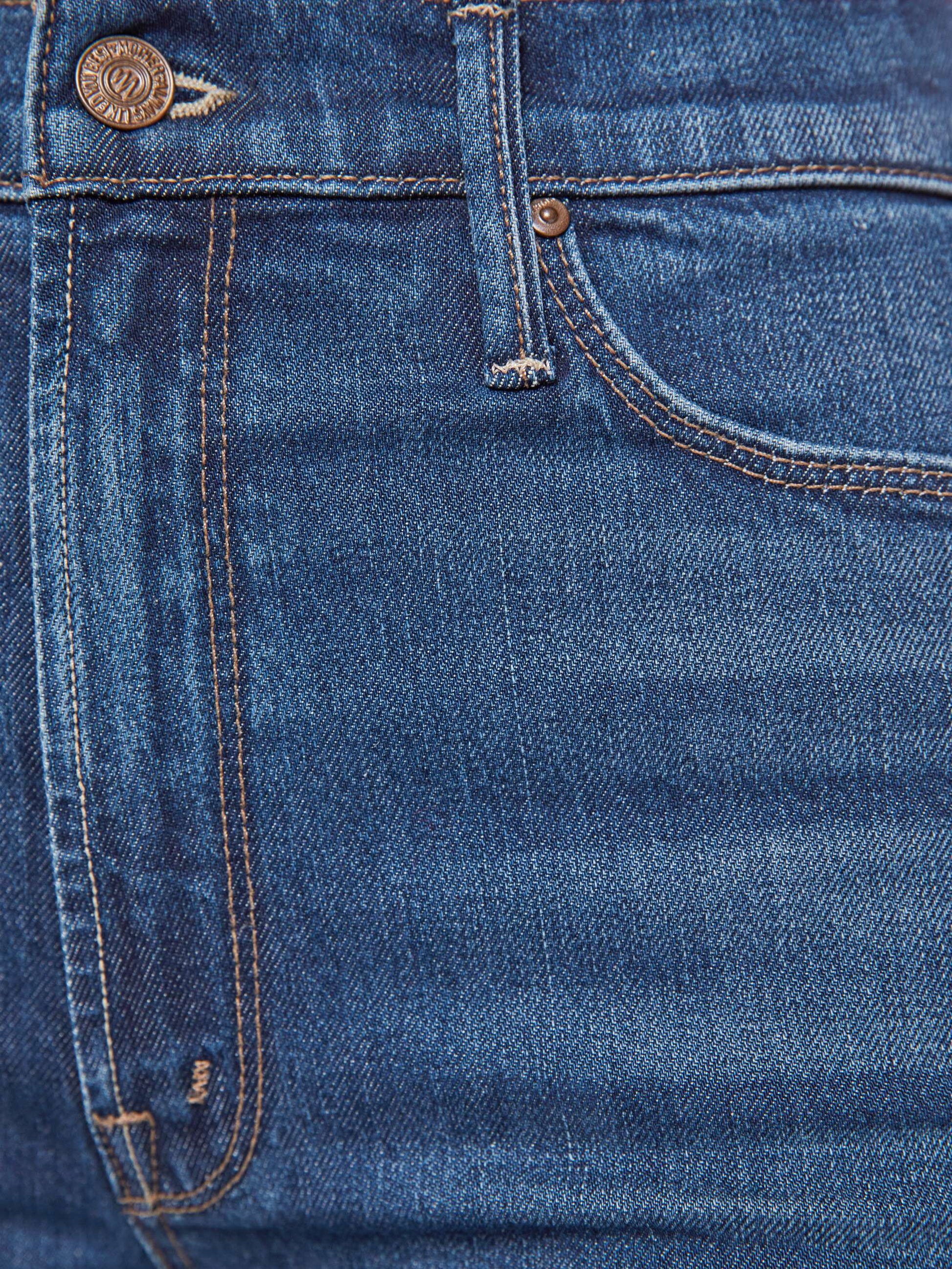 Mother Denim High Waisted Runaway Blue (Navy)
