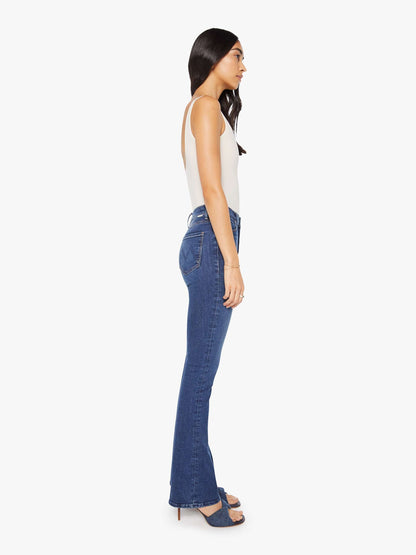 Mother Denim High Waisted Runaway Start Your Engines!