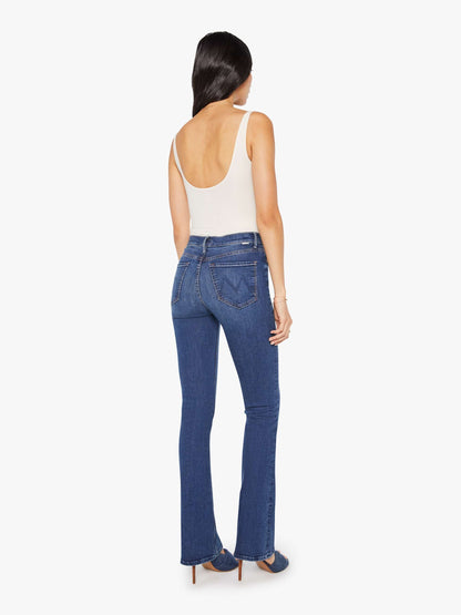 Mother Denim High Waisted Runaway Start Your Engines!