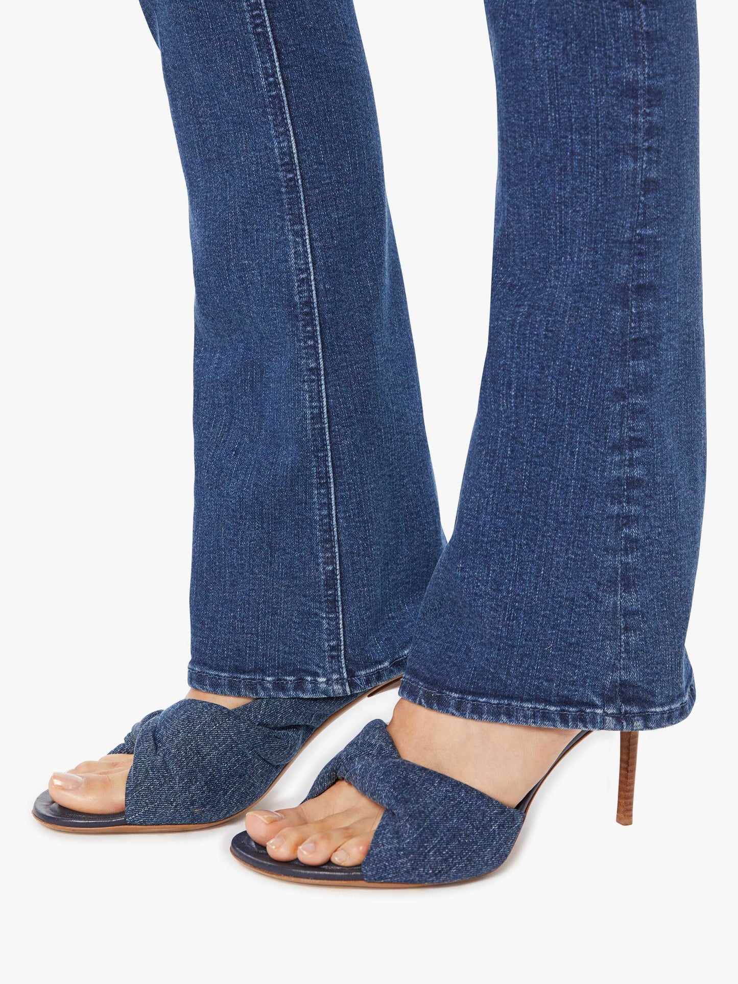 Mother Denim High Waisted Runaway Start Your Engines!