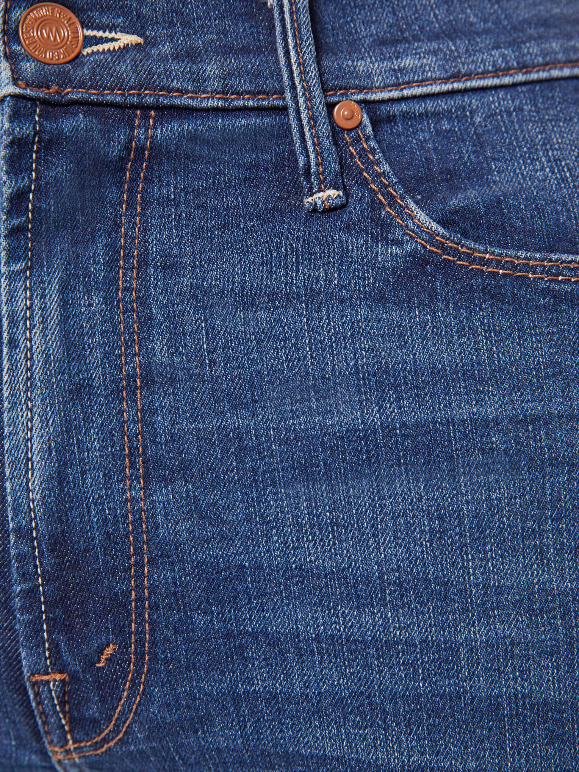 Mother Denim High Waisted Runaway Start Your Engines!