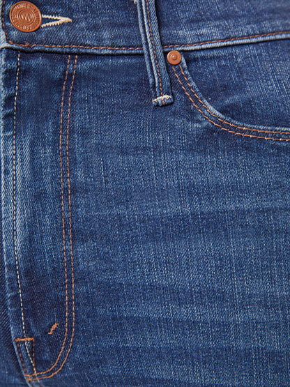 Mother Denim High Waisted Runaway Start Your Engines!