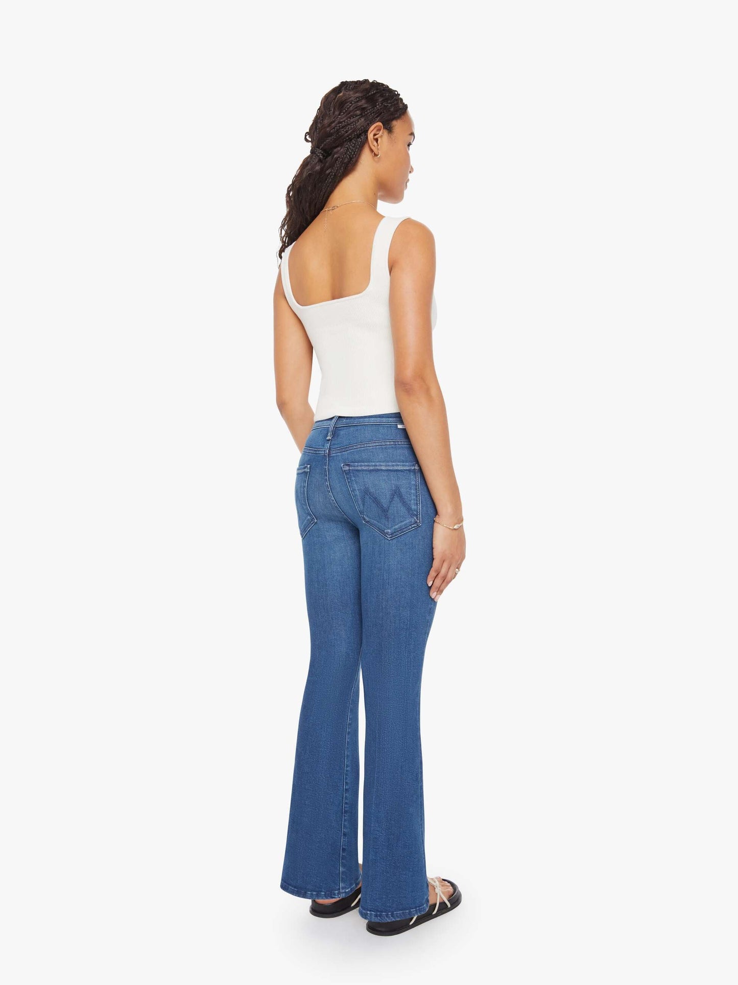 Mother Denim PETITES The Lil Weekender Nip It In The Butt