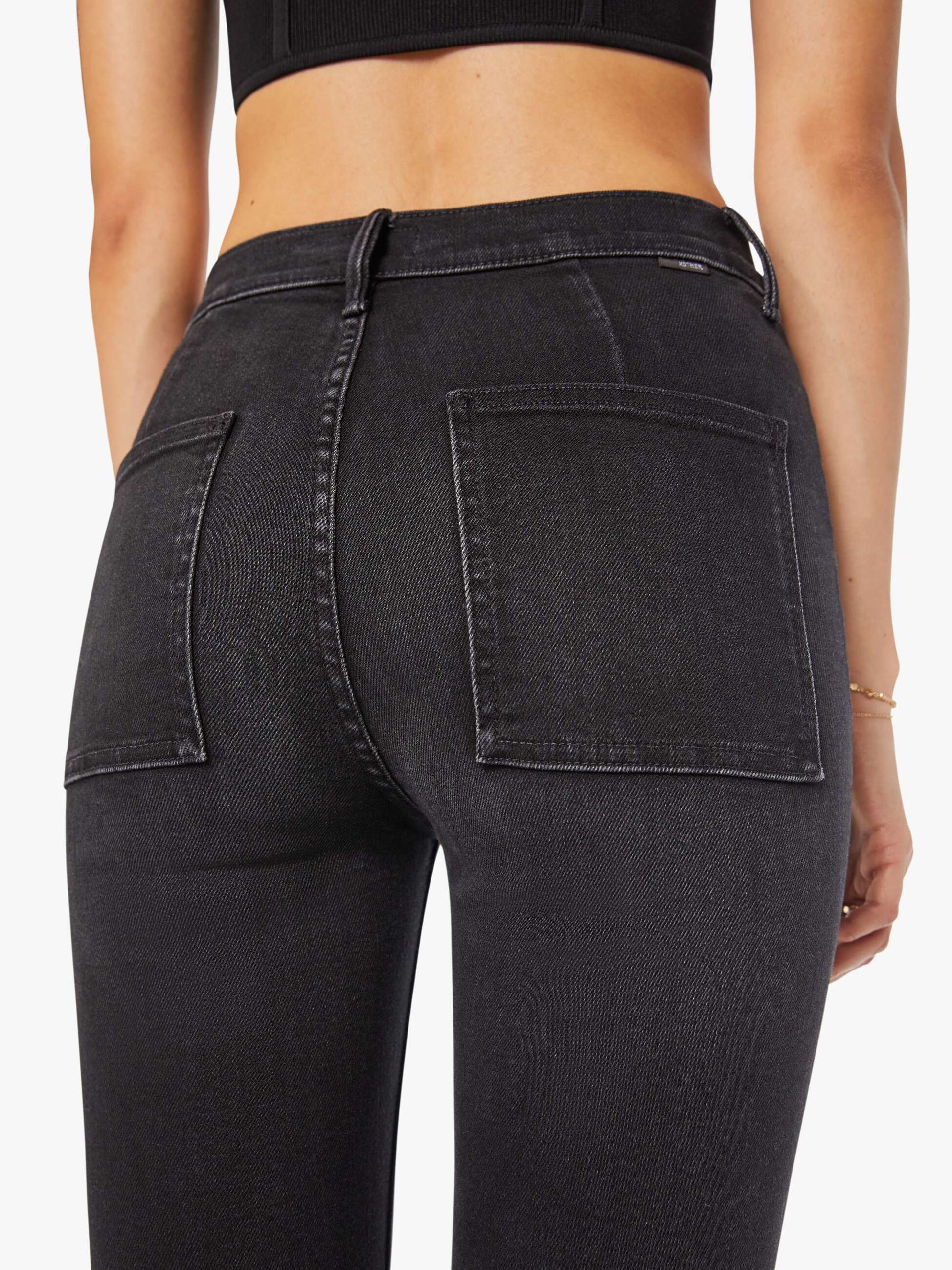 Mother Denim The Drama Spiked Hair Art Flair