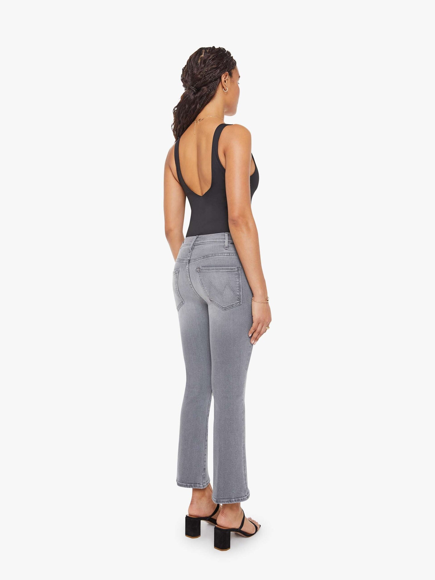 Mother Denim PETITES The Lil Hustler Ankle Escape Goat